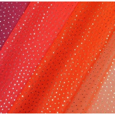 Siatka elastyczna MIRROR - ORANGE PINK RED OMBRE